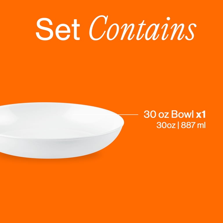 Corelle Versa 30-Oz White Round Dinner Bowl (2-Pack) photo 3