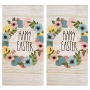 Easter Kitchen Towels Set Cotton Easter Dish Towels Easter Hand Towels 15 x 26 2 Pack
