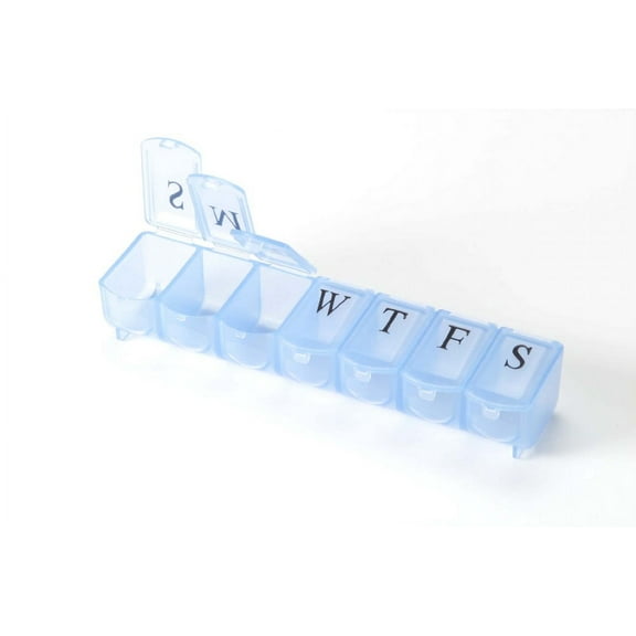 Apex 7-day Pill Organizer, Ultra Bubble-lok, (Pack of 2)