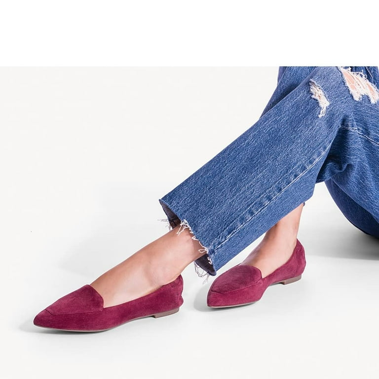 Buy Hush Puppies Hazel Pointed Toe Ballerinas In Sky Blue | 6thStreet Qatar