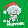 thumbnail image 2 of Spongebob Squarepants Christmas Bah Humbug Squidward Unisex Adult T Shirt, 2 of 7
