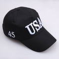 thumbnail image 4 of HAIJIE fishing hats Unisex Embroidered Baseball Cap Adjustable Twill Visor Hat Visor Women Large Hat Hats Visors Left Side Holy Visor Remote Control Visor And Tabletop Stand Foam Visor with Coil, 4 of 6