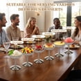 thumbnail image 6 of 2Pcs Stainless Steel Ice Cream Bowl Ice Cream Cup Dessert Cup Metal Dessert Goblet Mini Yoghurt Cup Silver Sauce Dish Pudding Sorbet Footed Bowl Appetiser Fruit Serving Holder, 6 of 11