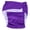 Dark Purple, variant on YAHHU Washable Adult Incontinence Underwear Reusable Cloth Diaper Pants, Adjustable Waist 20.5-42.5 in (52-108 cm), Gray