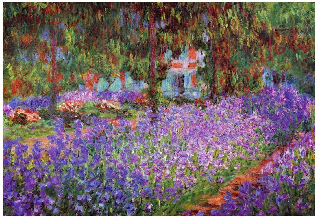 Ирисы клод моне картины