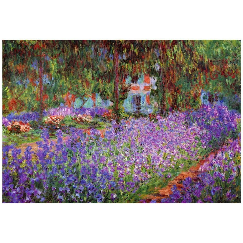 Claude (Garden at Giverny) Art Print Poster 19x13