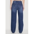 thumbnail image 5 of Womens WAX Mid Rise Whiskered Straight Leg Jeans, 5 of 5