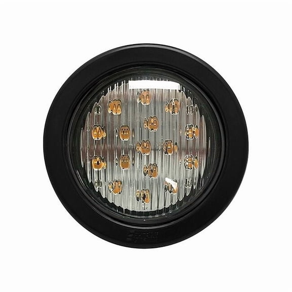 Ecco Warning Light,LED,Amber 3945C