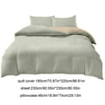 thumbnail image 3 of Ohmyroo Complete 4-Piece Bedding Ensemble with Fresh Color Palette, Soft Comfort Fabric Sheet Set for Modern Bedrooms and Guest Room Decor, 3 of 6