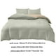 thumbnail image 3 of Juego de cama de 4 piezas de algodón lavado | Poliéster suave y transpirable | Dormitorio individual/matrimonial | Incluye funda nórdica, sábana ajustable y 2 fundas de almohada, 3 of 6