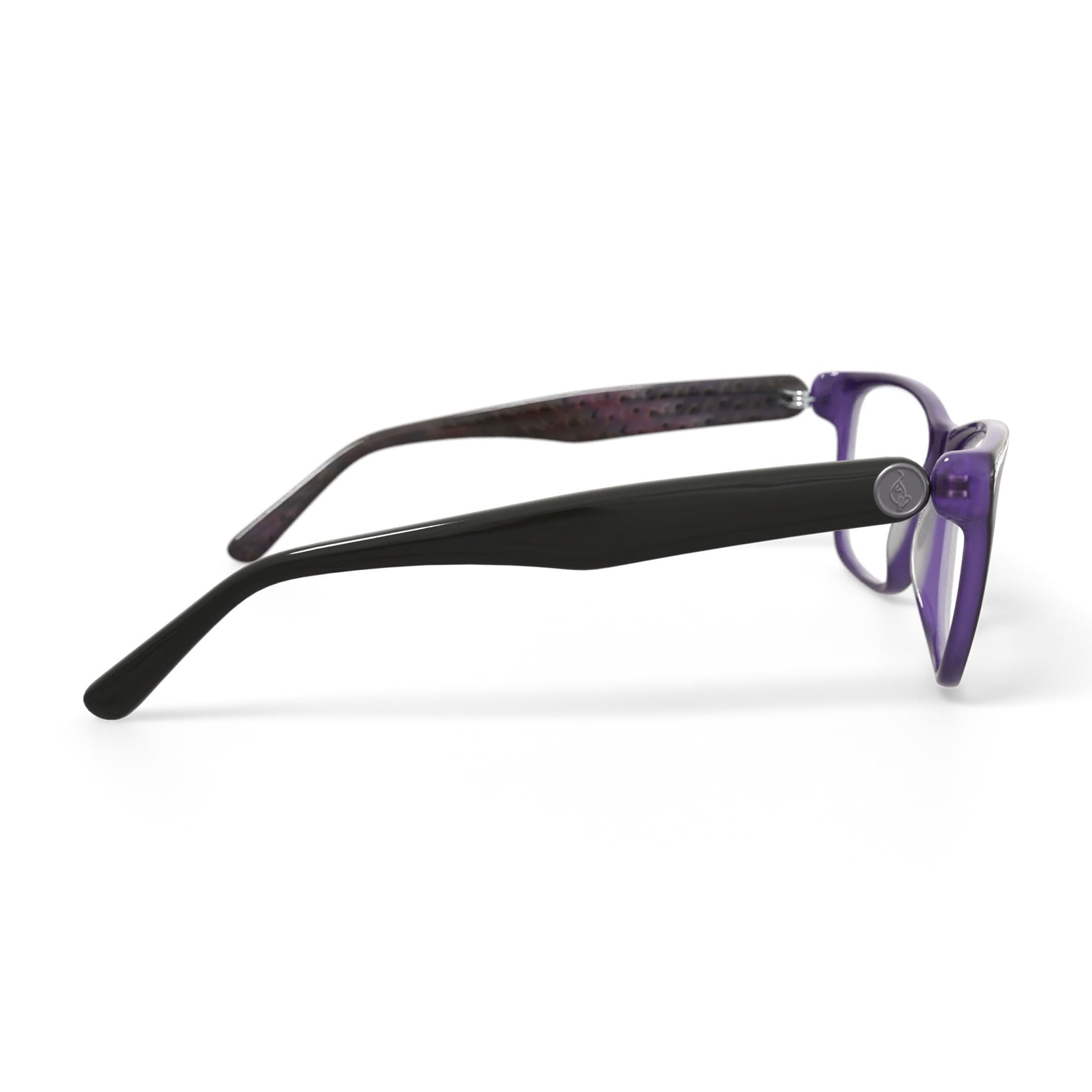 Baby Phat Women's BV244 Square Prescription Eyeglasses with Case, Red/Purple