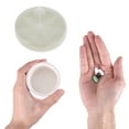 thumbnail image 4 of Unique Bargains 1 Pc Pill Case 7 Grid Round Pill Box Beige, 4 of 6