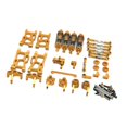thumbnail image 5 of 29Pcs 1:14 Scale Metal Upgrade Accessories Parts for 144001 144002 124017 124019 1:12 Model Car Replacement - Gold, 5 of 7