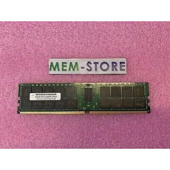 64GB DDR4 2933MHz RDIMM Kingston KCS-UC429/64G Equivalent RAM Memory Upgrade (3rd Party)