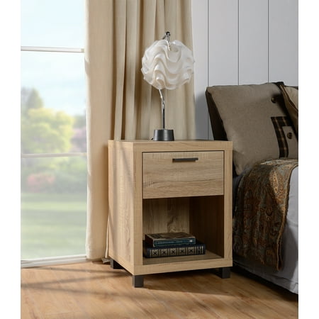 - Mainstays Madison Collection 1-Drawer Nightstand, Multiple Colors