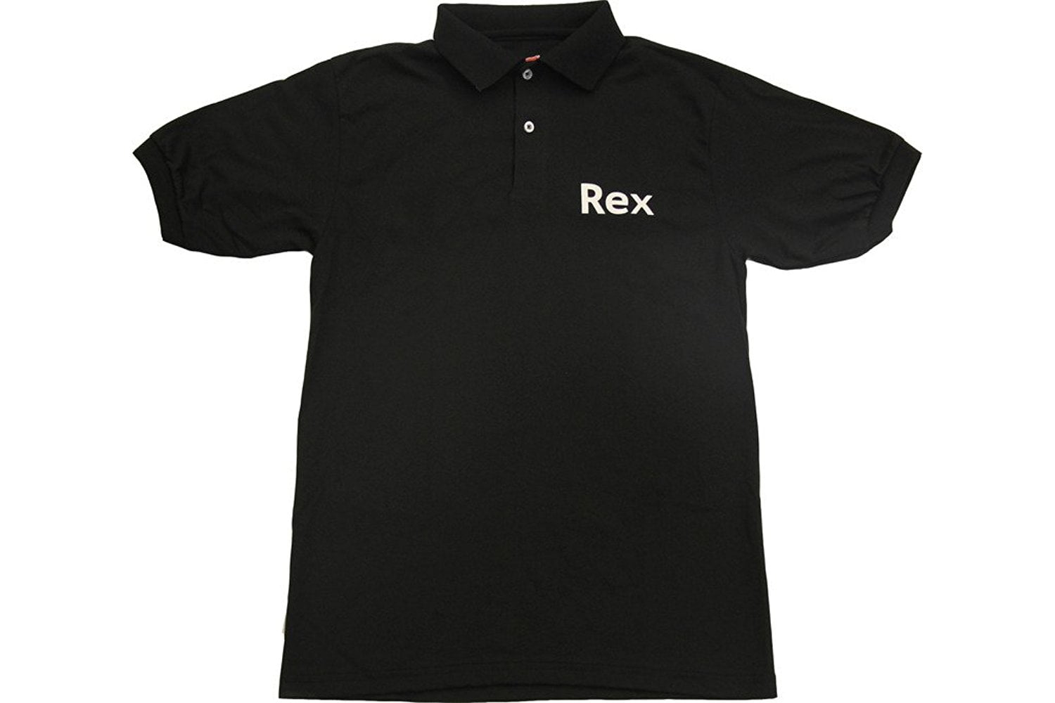 Napoleon Dynamite Rex Kwon Do Black Polo Shirt - Walmart.com