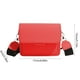 thumbnail image 3 of Bolso de hombro rojo de piel sintética para mujer | Bolso bandolera informal | Monedero pequeño ligero con correa ajustable para el trabajo, viajes, compras, citas y fiestas, 3 of 7