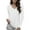White, variant on Women's Plus Size Thin Long Sleeve Tops Comfortable Stretchable Blouse Casual Loose Fit Shirt