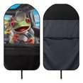 thumbnail image 5 of KUIFORTI Cute Frog Car Seat Cover for Front Seats Car Seat Towel Front Seat Covers Washable Easy Installation for Gym Workout,Running,Swimming,Beach and Hiking, 5 of 7