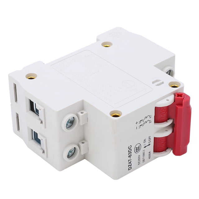 Disyuntor de protección, disyuntor 2P, disyuntor fotovoltaico, interruptor, disyuntor doméstico, construido para durar