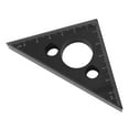 thumbnail image 3 of Regla de Ángulo Triangular de Aleación de Aluminio Engrosada de 45 Grados Bling Bling, 3 of 12