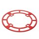 thumbnail image 2 of Cubiertas De Manivela De Bicicleta De Montaña VXM MTB Bike Crank Protector Cover Chainring Crankset Guard Red (38T-42T), 2 of 6