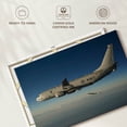 thumbnail image 6 of Elephant Stock Boeing P-8 Poseidon Wall Art - Horizontal Canvas Wall Art - Lobby Wall Decor - Transportation Canvas - Blue And Gray Decor - 51" x 34", 6 of 8