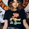 thumbnail image 3 of All I Need Is Jesus T-Shirt for Women, Christian Retro Graphic Tee, Ash, Size M, 3 of 6