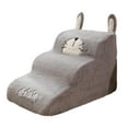 thumbnail image 3 of MERIGLARE Escaliers pour Chien Durables Haute Densité pour Lit Canapé Intérieur Extérieur 3 Marches, 3 of 9