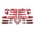 thumbnail image 1 of Vogacara Coches de control remoto, brazos oscilantes de Metal, amortiguador, modificación mejorada, Kit de tazas de dirección, accesorios de repuesto Kits de construcción modelo Rojo Vogacara FN010148-01, 1 of 6