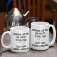 thumbnail image 6 of Husband Funny Pandemic Mug Quarantine Mugs for Husbands Like You are Harder To Find Than Toilet Paper 11 or 15 oz White Ceramic Appreciation Coffee Cu, 6 of 7