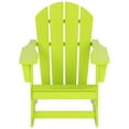 thumbnail image 4 of Polytrends  Laguna Hdpe All Weather Outdoor Patio Rocking Chair Lime Green, 4 of 5