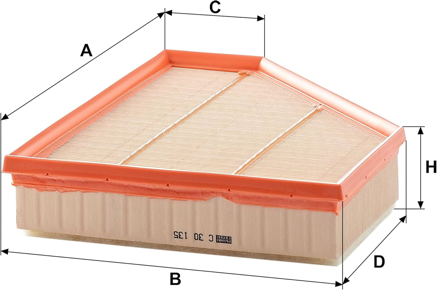 MANN-FILTER C 30 135 - Engine Air Filter