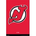 thumbnail image 2 of NHL New Jersey Devils - Logo 21 Canvas Wall Poster, 14.725" x 22.375", 2 of 4