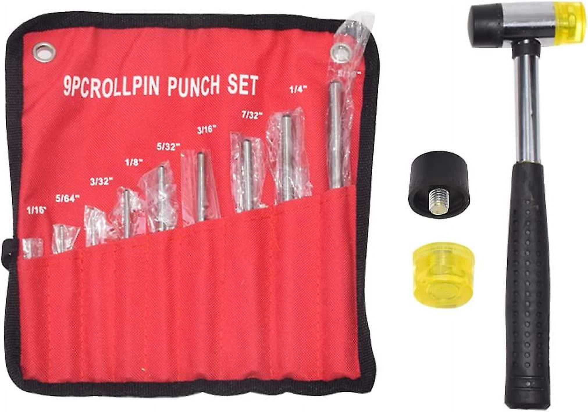 9 Pcs Rouleau de Goupille avec Pochette de Rangement et Ensemble de ...