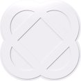 thumbnail image 1 of Ekena Millwork CMP38CE 38 in. OD x 15.25 in. Square Charlotte Architectural Grade PVC Contemporary Ceiling Medallion, 1 of 1