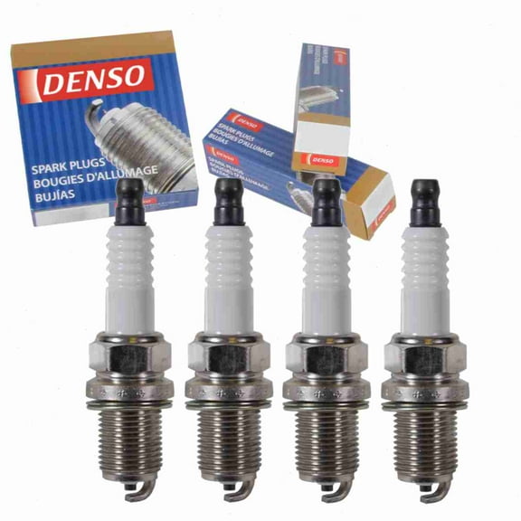 4 pc DENSO Standard Spark Plugs compatible with Kia Sportage 2.0L L4 2005-2010