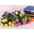 thumbnail image 4 of 2 Piezas De Flores Falsas Ramo Artificial De De Floral Decoración De Soledad Crisantemos artificiales, 4 of 6
