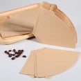 thumbnail image 2 of 200 Pcs Filtre à Café Conique Jetable pour Cafetière à Verser et Goutter, 2 of 8