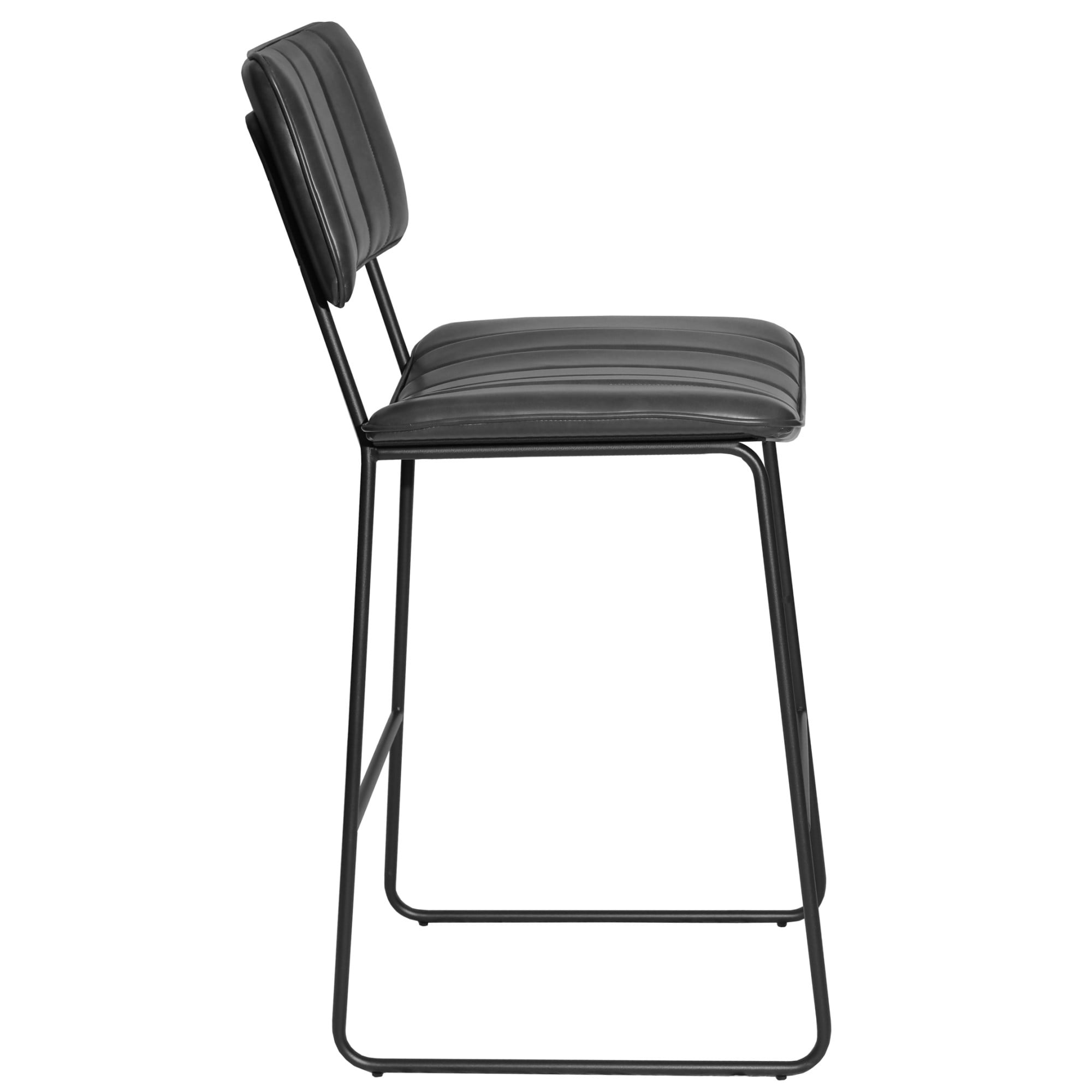 Steve Silver Tribeca Black Barstool