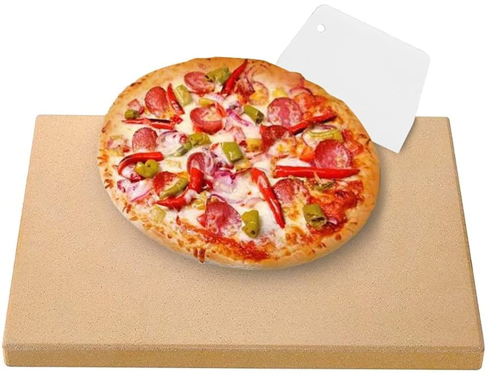Pizza Grilling Stones Pizza Stone For Oven And Grill, Free Pizza, 15 X