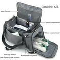 thumbnail image 3 of UKEIN Gym Bag for Men Sports Duffel Bags for Travel 42L Waterproof Gym Duffle Bags for Men with Shoe Compartment and Wet Pocket, 3 of 7