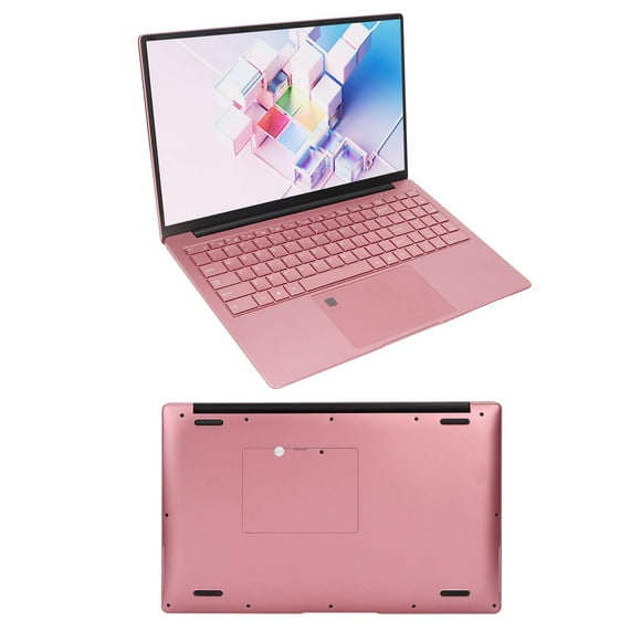 Laptop Computer, Girl Laptop Quad Core 100-240V 6000mAh Battery For Game 16+512G US Plug