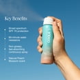 thumbnail image 2 of Protector solar en aerosol COOLA Organic SPF 70 60 ml Peach Blossom, 2 of 4