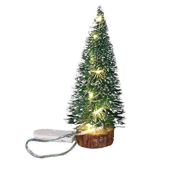 Small Pine Christmas Trees, For Xmas Gift Holiday Party Home Tree Decor, Warm White