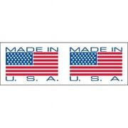 Tape Logic Made In USA Preprinted Carton Sealing Tape, 3" Core, 2" x 110 Yd., Multicolor, Case Of 6