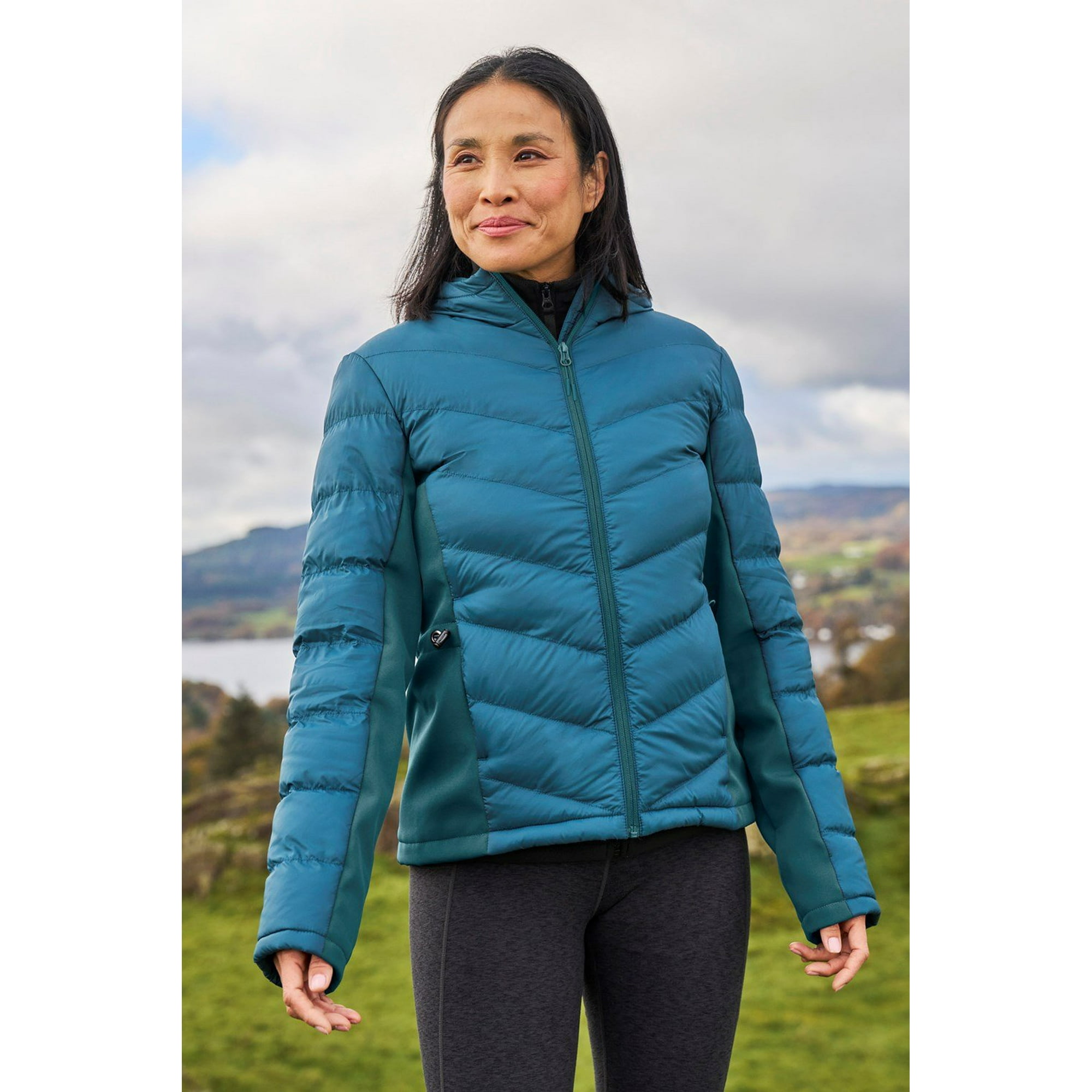 Mountain Warehouse Turbine Womens Softshell Jacket Ladies Padded Winter Coat Walmart