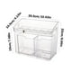 thumbnail image 3 of Eggs Container With Handle Eggs Stand For Refrigerator Door With Small Storage Box Kitchen Eggs Organizer For Cabinet Countertop, 3 of 6