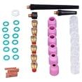 thumbnail image 2 of TIG Welding Glass Cup Kit,40Pcs TIG Welding Torch Industrial Tools TIG Welding Parts Smart Functionality, 2 of 14