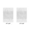 thumbnail image 3 of Better Trends 2 Piece Bathroom Rug Set, 100% Cotton, Extra Soft Tufted Bath Mat, Water Absorbent & Non Slip Bath Rug, (White) Granada Collection, 3 of 5